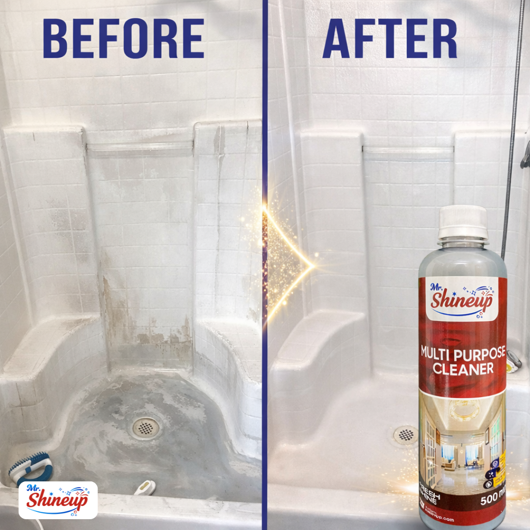 Mr Shineup Multi Purpose Cleaner 500ml – Powerful Multi Surface Cleaner for Floor, Tiles, Marble, Basin & Toilet | Deep Cleaning & Shine