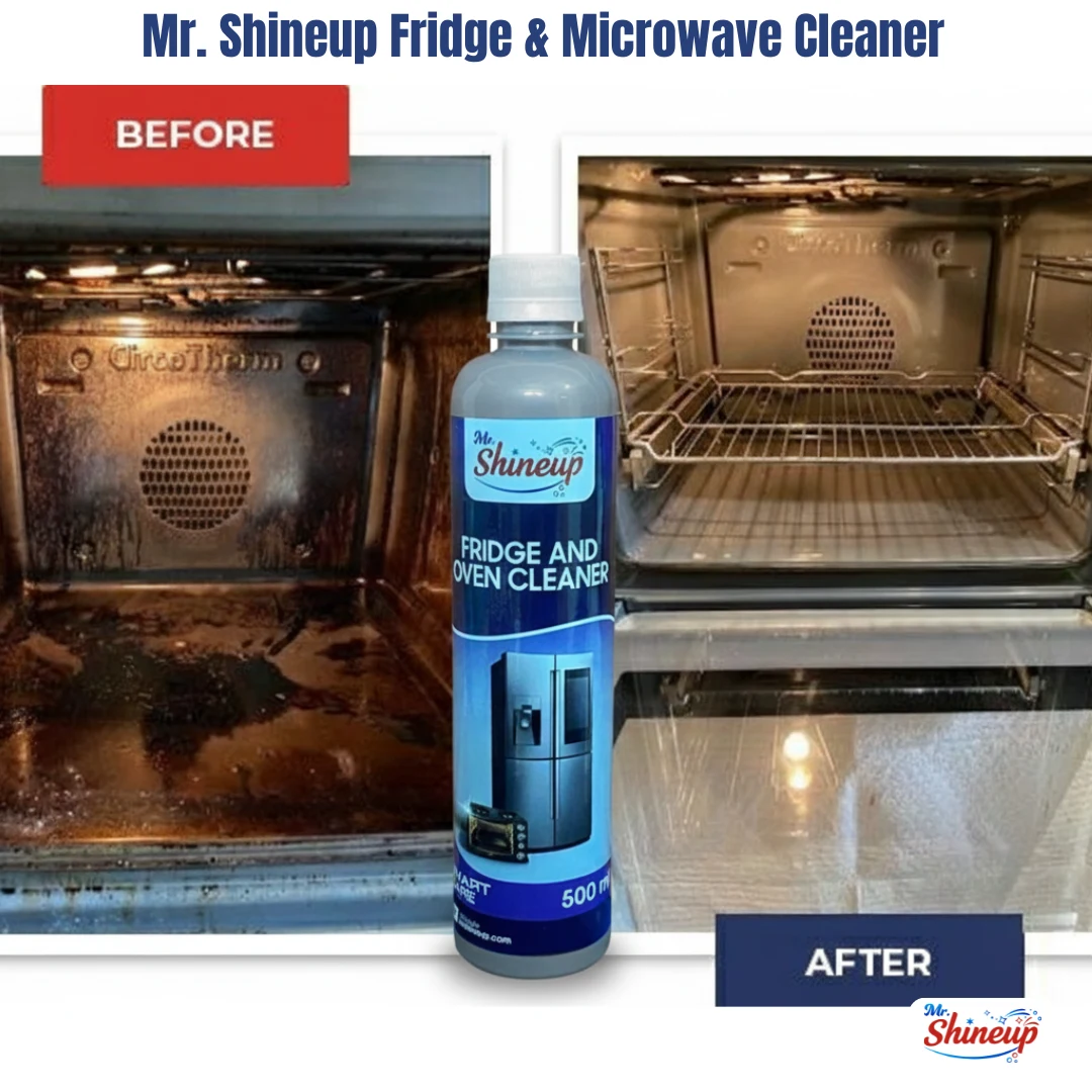 Mr Shineup Fridge Cleaner & Microwave Spray 500ml – Deep Clean + Odour Neutralising Formula