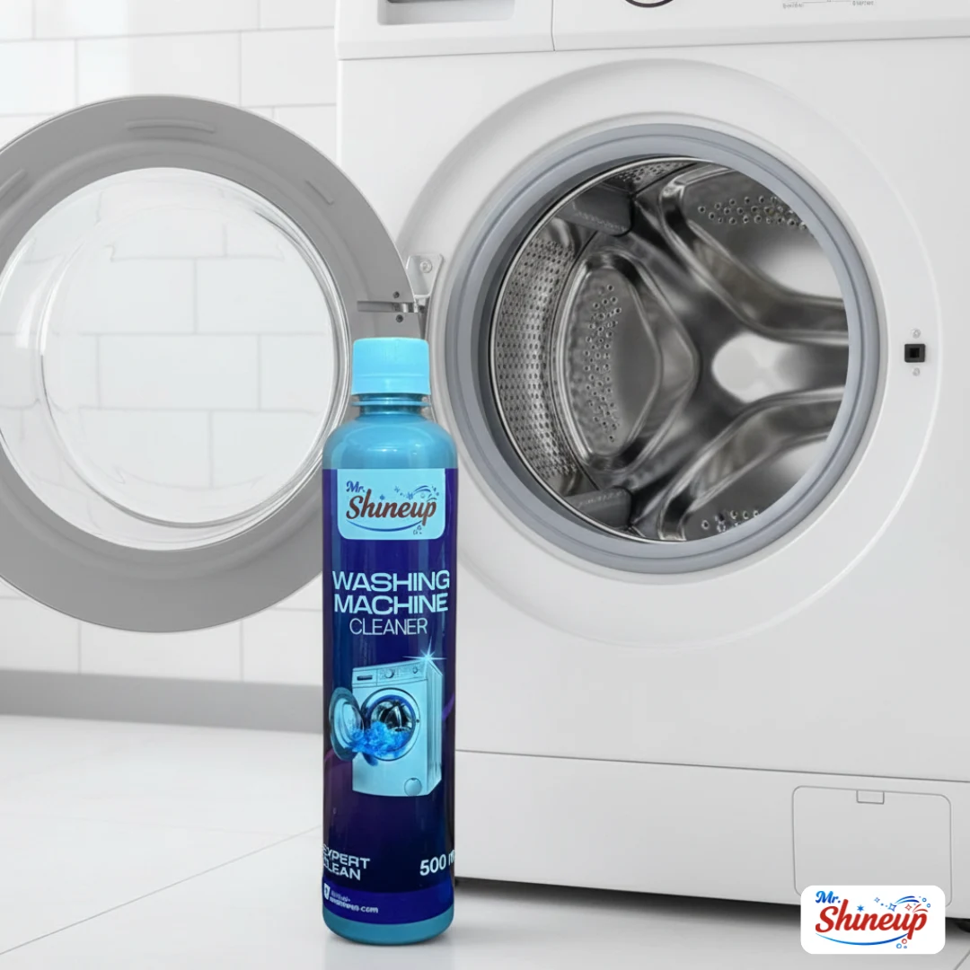 Mr Shineup Washing Machine Cleaner 500ml – Deep Cleaning Liquid for Top & Front Loading Washers