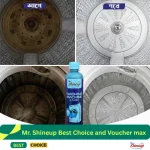 Mr Shineup Washing Machine Cleaner 500ml – Deep Cleaning Liquid for Top & Front Loading Washers