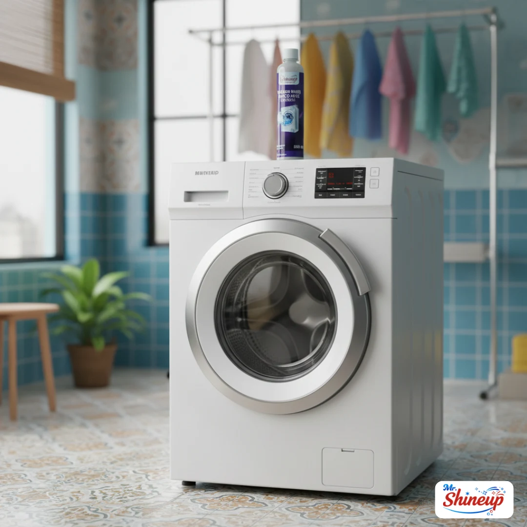 Mr Shineup Washing Machine Cleaner 500ml – Deep Cleaning Liquid for Top & Front Loading Washers