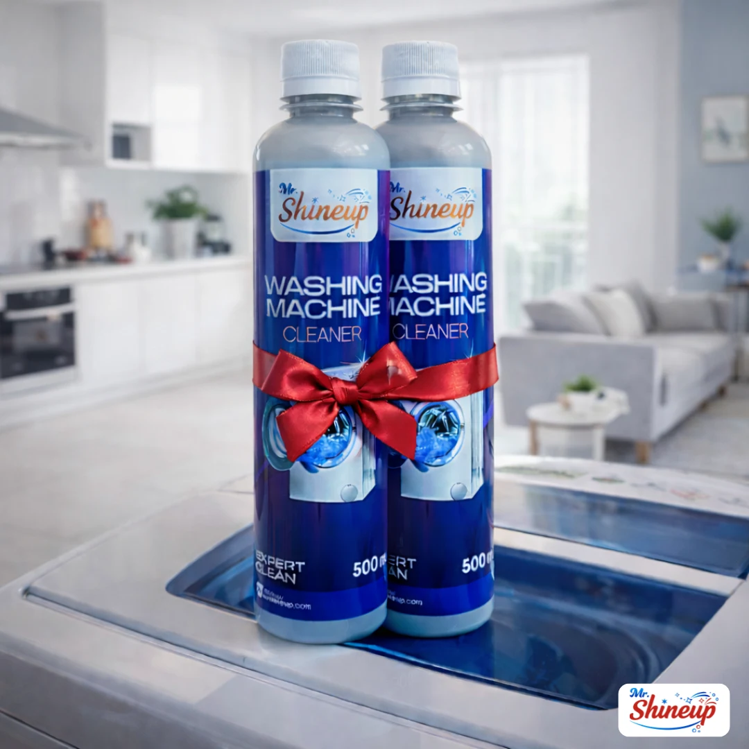 Mr Shineup Washing Machine Cleaner 500ml – Deep Cleaning Liquid for Top & Front Loading Washers