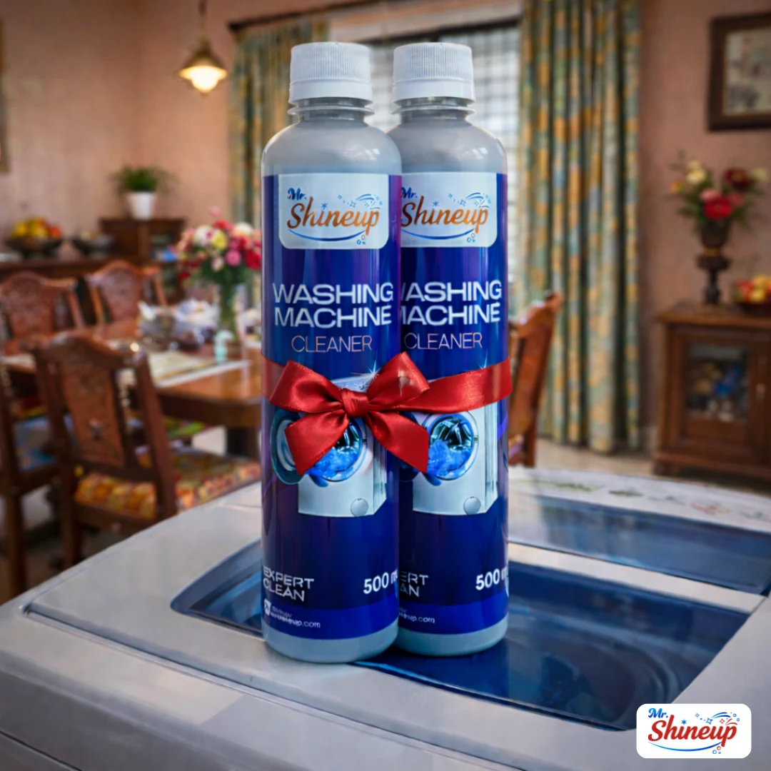 Mr Shineup Washing Machine Cleaner 500ml – Deep Cleaning Liquid for Top & Front Loading Washers